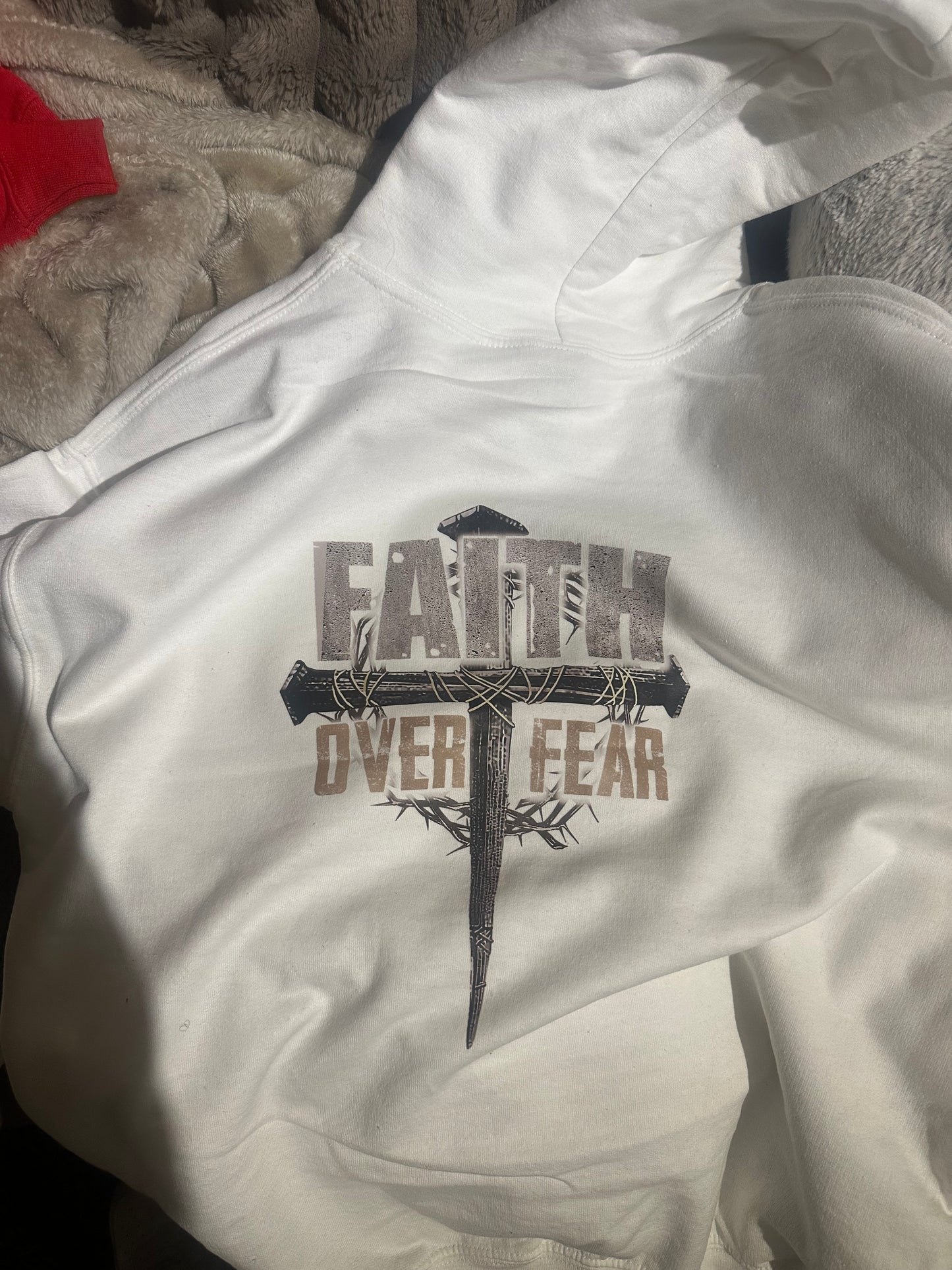 Faith Over Fear Hoodie-LMS